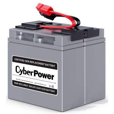 CyberPower RB12170X2A UPS Replacement Battery with 2x 12V/17AH batteries, pre-assembled cartridge